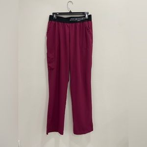 Maroon Skechers by Barco Scrub Pants